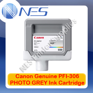 Canon Genuine PFI-306PGY PHOTO GREY Ink Cartridge for IPF8300/IPF8400/IPF9400